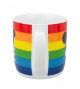 Caneca Porcelana Mickey Arco-Íris 300ml - Disney